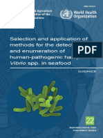 Selection and Application of Methods For The Detection and Enumeration of Vibrio