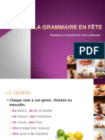 Patisserie Grammaire