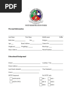 NSTP Registration Form