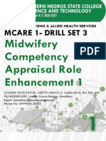 Midwifery Competency Appraisal Role Enhancement 1 (MCARE1