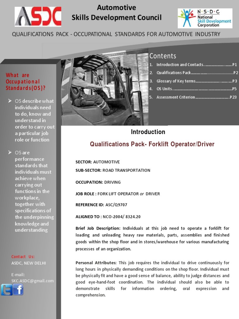 Forklift Operator Driver | PDF | Forklift | Throttle