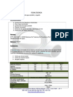 Ficha Tecnica 90mm PN 6 Sdr26 Pe100 Dival