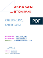 Car 145 & M Questions Bank