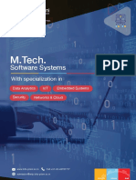 M.Tech Software Systems for Career Growth in Digital Technologies