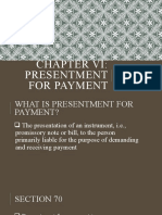 Chapter 6 Negotiable Instruments