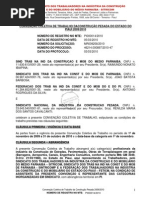 CONVENÇÃO COLETIVA DE TRABALHO DACONSTRUÇÃO PESADA DO ESTADO DO