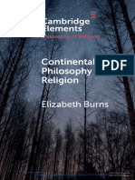 Burns - Continental Philosophy of Religion