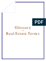 Glossary of Real Estate
