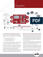 Aptilo Carrier-Class Wi-Fi: (Solution Datasheet)