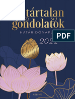 Határtalan Gondolatok Határidőnapló 2022