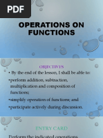 Lesson 4 Operations On Functions