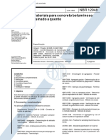 NBR 12948 1993 - Materiais para Concreto Betuminoso Usinado A Quente - Especificação