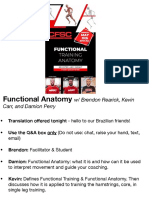 Functional Training Anatomy Webinar