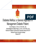 Diabetes Mellitus A General Approach in Management Diabetic Patient - PPT (Compatibility Mode)