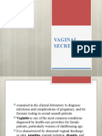 Vaginal Secretions Diagnosis
