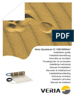 Installation Guide - Veria Quickmat 1c