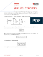 Electricity - Parallel Circuits