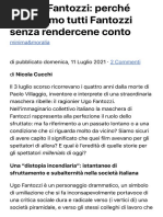 Je suis Fantozzi: perché oggi siamo tutti Fantozzi senza rendercene conto | minima&moralia