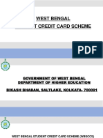 West Bengal Student Credit Card Scheme