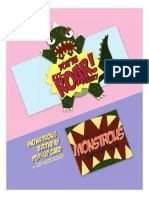 Roar!: Monstrous Birthday Pop-Up Card