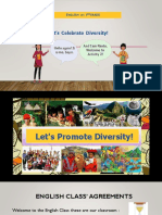 Let's Celebrate Diversity!: English: A1 3 Grade