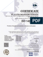 ISO 14001 - PT. Eleva Indorasmi Perkasa