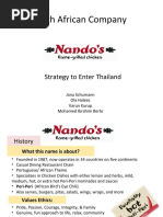 Nando's Mission and Core Values | PDF