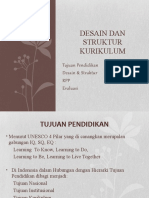 Desain Dan Struktur Kurikulum