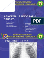 Abnormal Radiograh Studies
