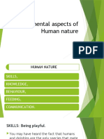 Fundamental Aspects of Human Nature