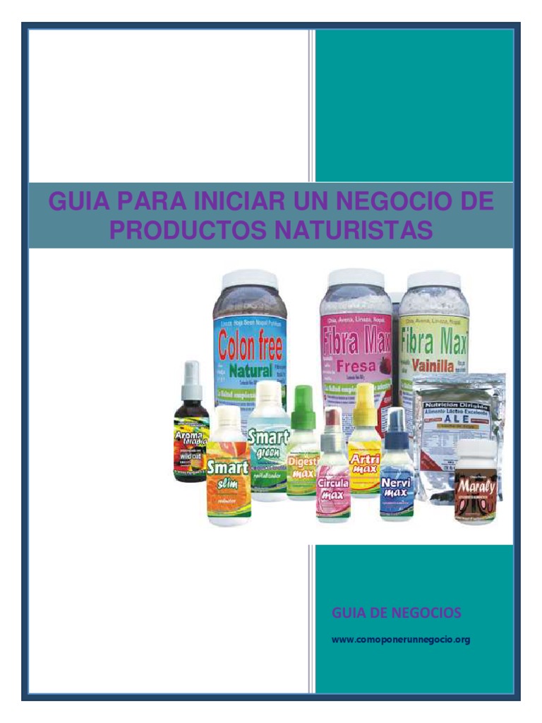 Abre Tu Negocio de Tienda Naturista | PDF | Alimentos | Marketing