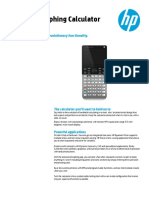 HP Prime Graphing Calculator (G8X92AA) : Touch-Enabled. Full Color. Revolutionary Functionality