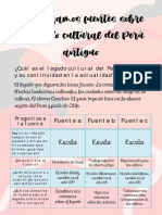 Analizamos Fuentes Sobre El Legado Cultural Del Perú Antiguo