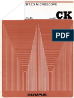 Olympus CK CKC CKP Instructions