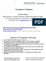 Lyndon Kelley: Chemigation / Fertigation