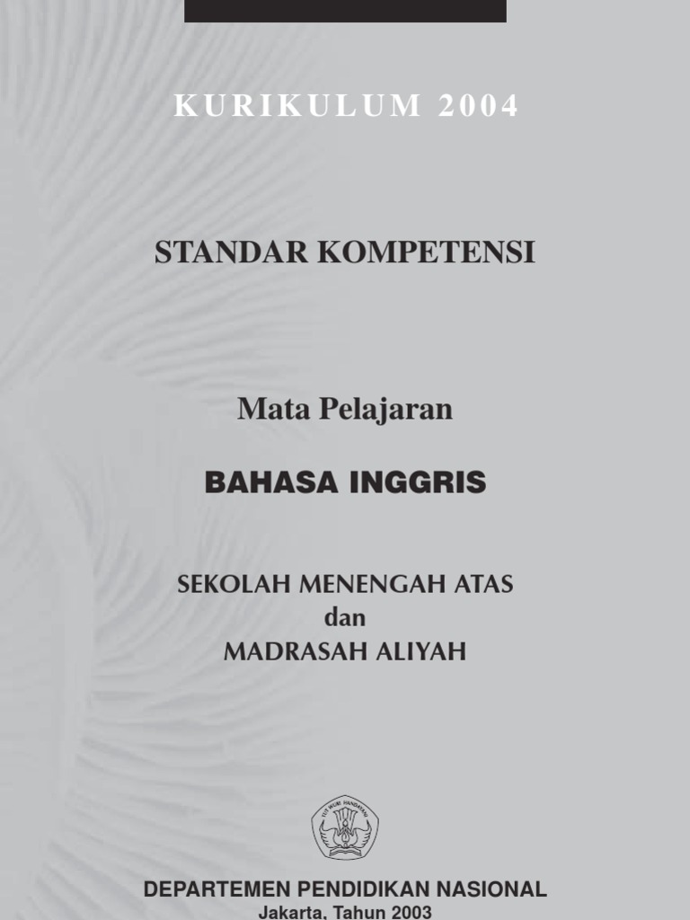 Bahasa Inggris