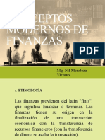 Conceptos Modernos de Finanzas: Mg. Nil Mendoza Virhuez