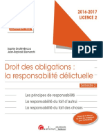 Lextenso Etudiant Droit Des Obligations Responsabilite Delictuelle Corrige