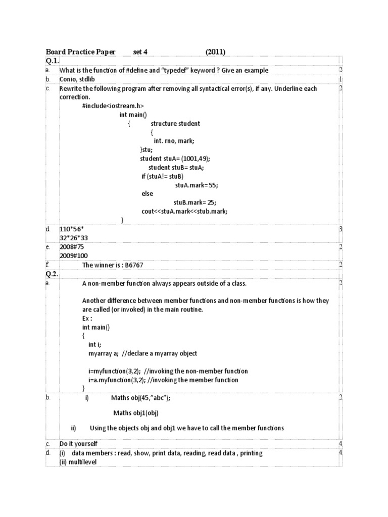 C++ Programming Concepts and Errors | PDF | C++ | Computer Engineering
