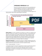 Propiedades periódicas y enlace químico