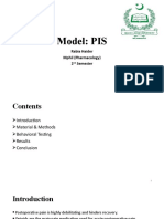 Model: PIS: Rabia Haider Mphil (Pharmacology) 2 Semester