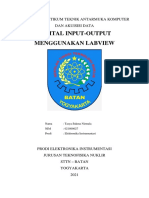 TAKAD - Digital Input-Output Menggunakan LABVIEW - Tasya Sukma Nirmala - 021800027