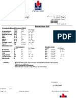 Hematology Unit: Complete Blood Picture (CBC)