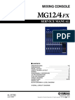 Service Manual: Mixing Console