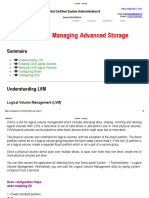 Chapter 15: Managing Advanced Storage: Sommaire