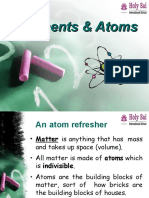 Atoms and Elements Session 1