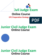 Junior Civil Judge Exam: Online Course
