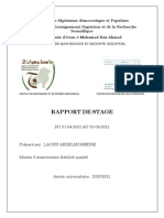 Rapport Finale de Stage