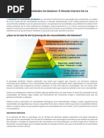Jerarquía de Necesidades de Maslow - 5 Niveles Dentro de La Pirámide - 2