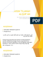 Tahsin Tilawah Alqur'an-1